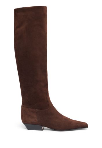 25mm Marfa Suede Tall Boots