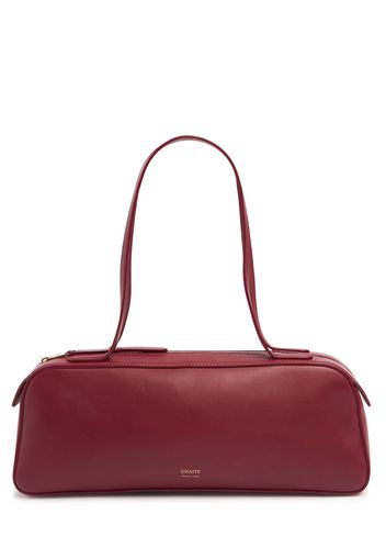 Simona Smooth Leather Shoulder Bag