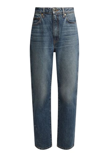 Abigail High Rise Straight Jeans