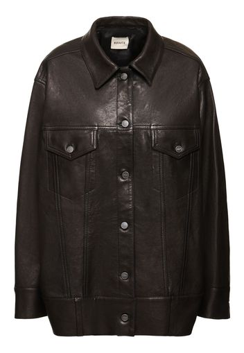 Grizzo Lamb Leather Jacket