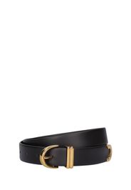 Bambi Skinny Smooth Leather Belt