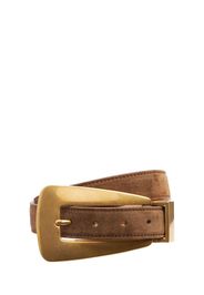 Lucca Metallic Leather Belt