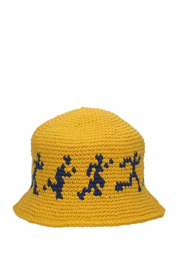 Cappello Running Guys In Cotone Crochet