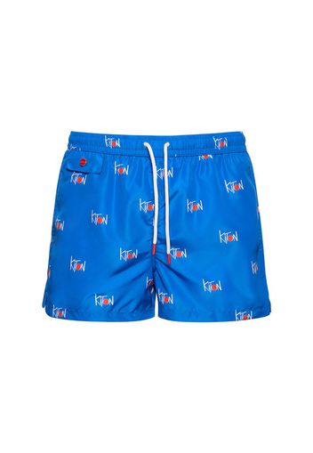 Shorts Mare Con Logo