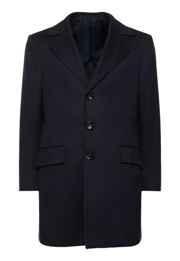 Cappotto Monopetto In Cashmere