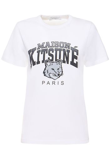 T-shirt Campus Fox In Cotone