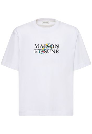 T-shirt Oversize Maison Kistuné Flowers