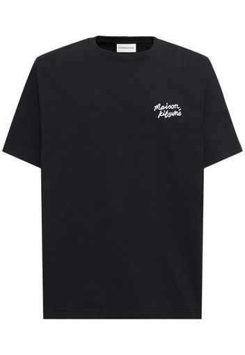 T-shirt Maison Kitsuné In Jersey Di Cotone