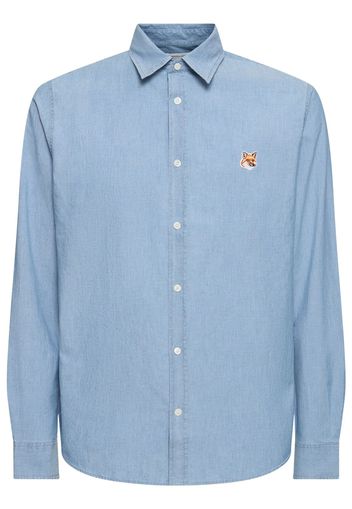 Camicia In Cotone Chambray