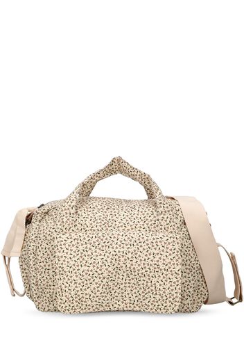 Borsa Shopping In Nylon Stampato