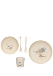 Set Stoviglie Dino Con Stampa