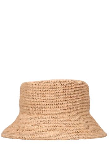 Cappello Bucket Inca In Rafia