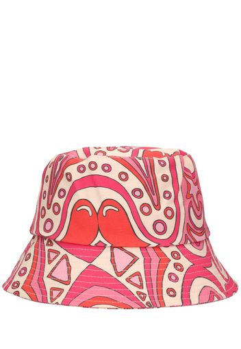 Cappello Bucket Shore In Cotone Stampato