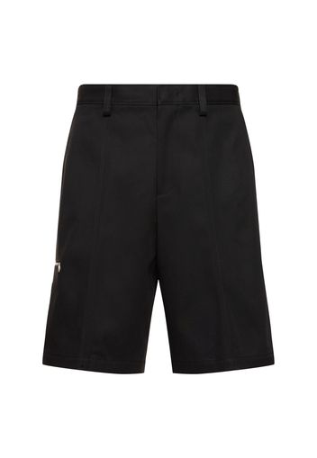 Shorts Chino In Misto Cotone