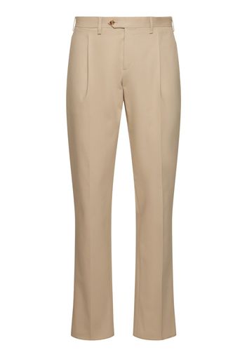 Pantaloni In Cotone Stretch