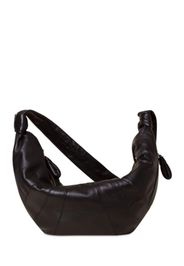 Borsa Grande “croissant” In Pelle