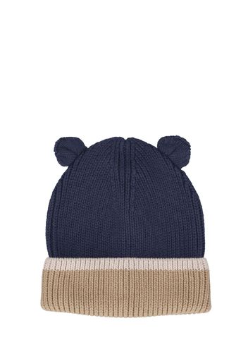 Organic Cotton Knit Hat W/ Ears