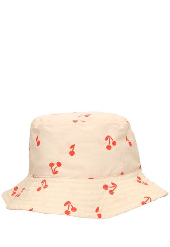 Cappello Bucket In Nylon Riciclato Stampato