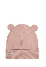 Cappello Beanie In Cotone Organico Con Orecchie