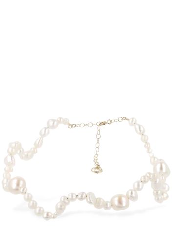 Choker Portami A Ballare In Oro 9kt / Perle