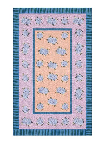 Oleander Lilac Peach Tablecloth