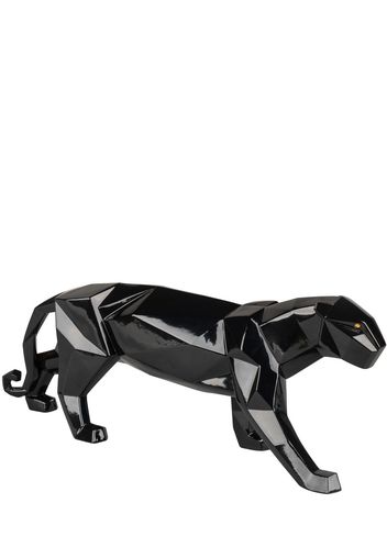 Glazed Panther Figurine