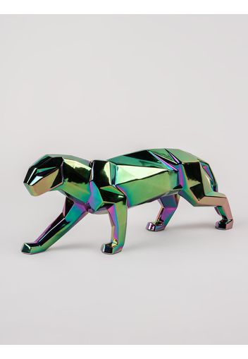 Iridescent Panther Figurine