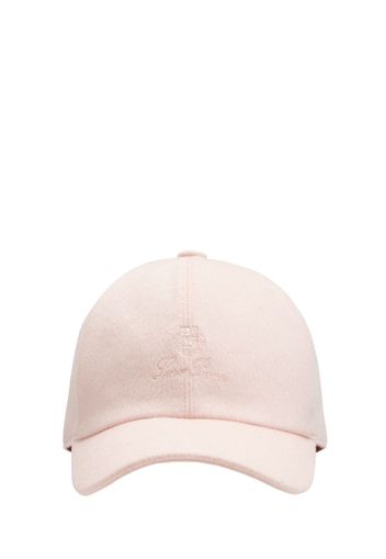 Cappello Baseball In Cashmere E Lana