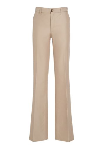 Thayer Cotton & Silk Straight Pants