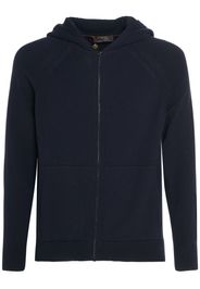 Maglia Merano In Cashmere / Zip E Cappuccio