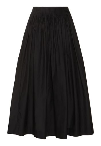 Artemis Cotton & Silk Long Skirt
