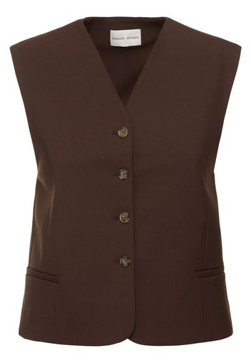 Gilet Teora In Maglia Di Misto Lana