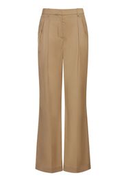 Sbriru Flared Wool Pants