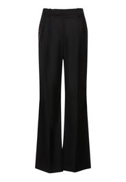 Sbriru Flared Wool Pants