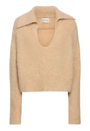 Polo Ambrose In Misto Alpaca / Scollo A V