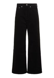 Cotton Corduroy Wide Leg Pants