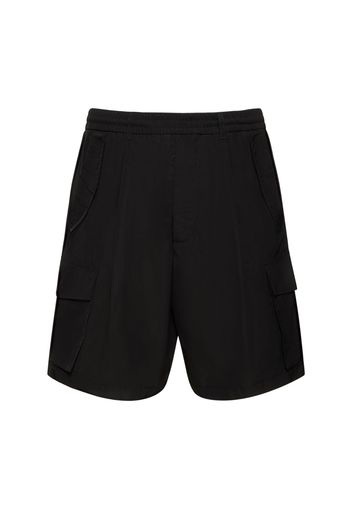 Shorts Cargo In Misto Cotone