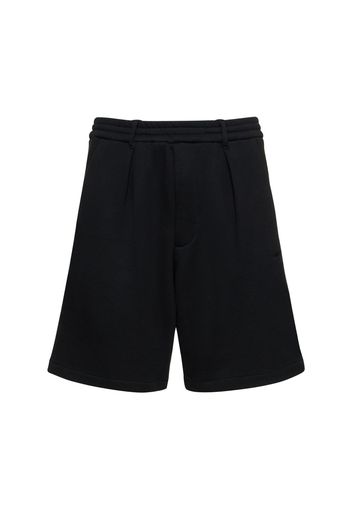 Shorts In Felpa Di Jersey Di Cotone