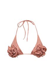 Lycra 3d Flower Bikini Top