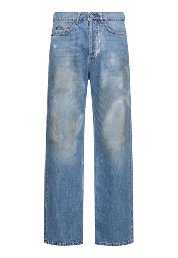 Jeans Cantiere Flattone In Denim