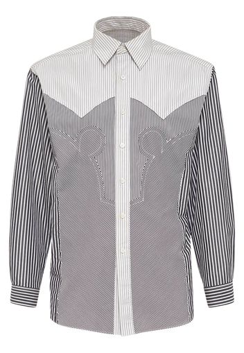 Camicia Oversize In Misto Cotone