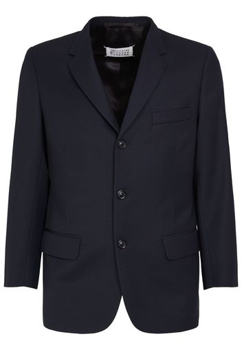 Blazer In Gabardina Di Lana