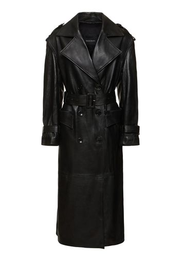 Trench Oversize In Pelle