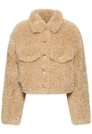 Giacca Fazia In Shearling Sintetico