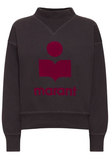 Felpa Moby In Misto Cotone Con Logo