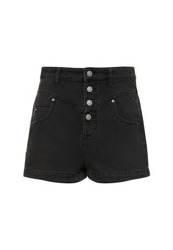 Shorts Vita Alta Jovany In Misto Cotone