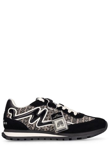 Sneakers The Monogram In Misto Cotone