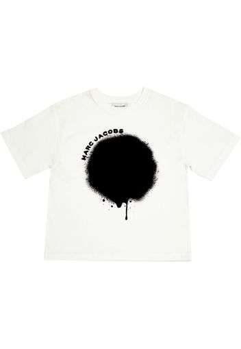 T-shirt Big Spray Spot In Cotone Organico