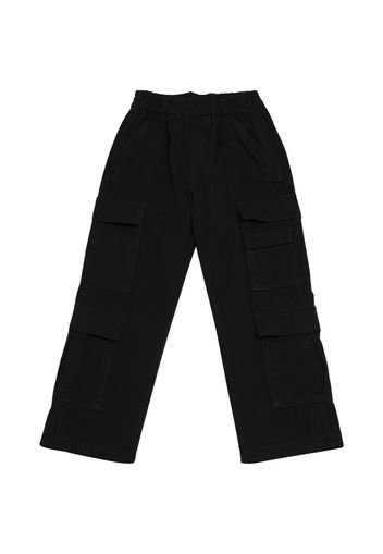 Pantaloni Cargo In Cotone