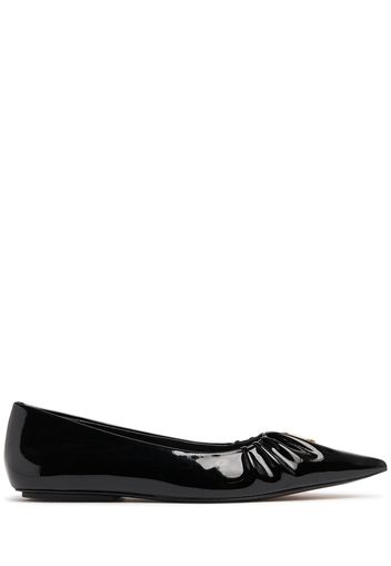 Ballerine The Pointy Toe In Pelle 10mm